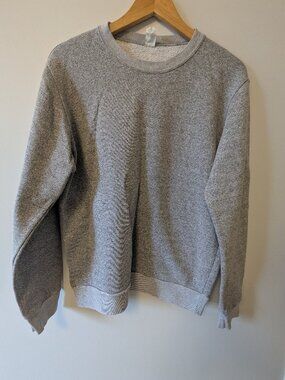 Men's Grey Speckled Sweatshirt